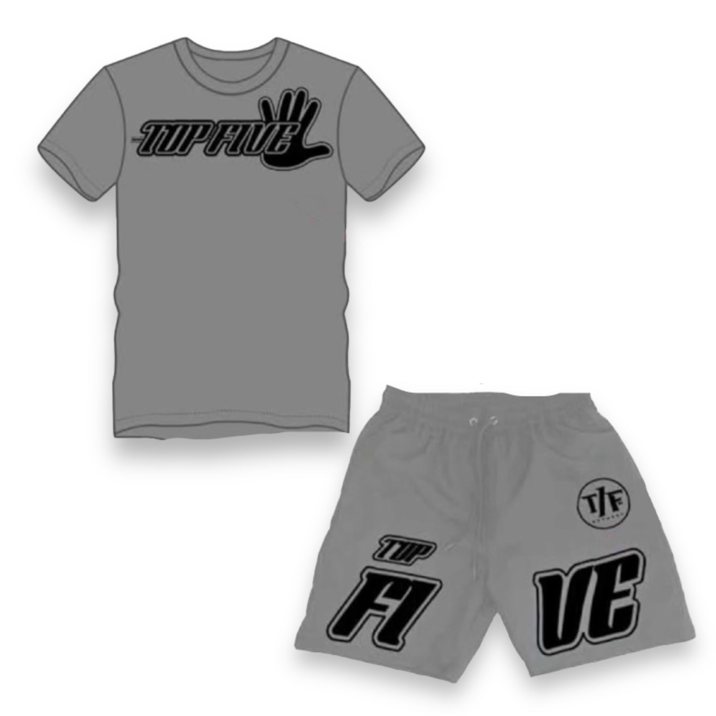 Top 5 "Essential" Summer Set Grey/Black