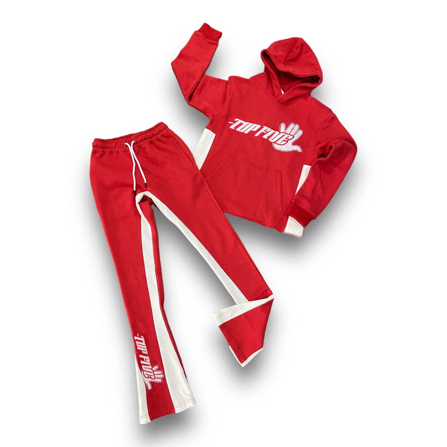 Top 5 "Timeless" Sweatsuit Red/White